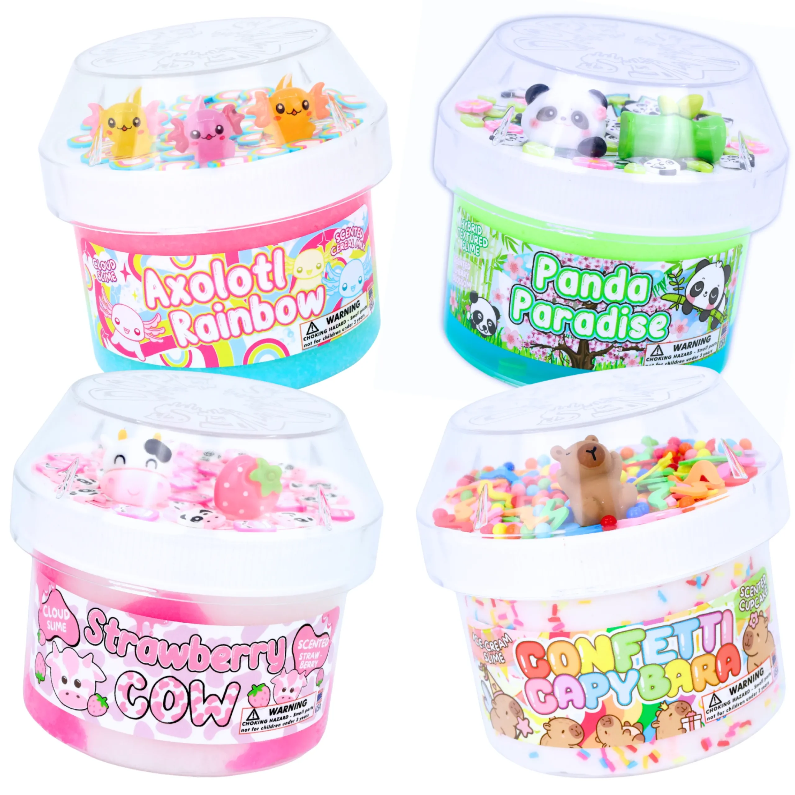 Animal Lovers Slime Multi-pack Kit - 32 fl/oz of slime set