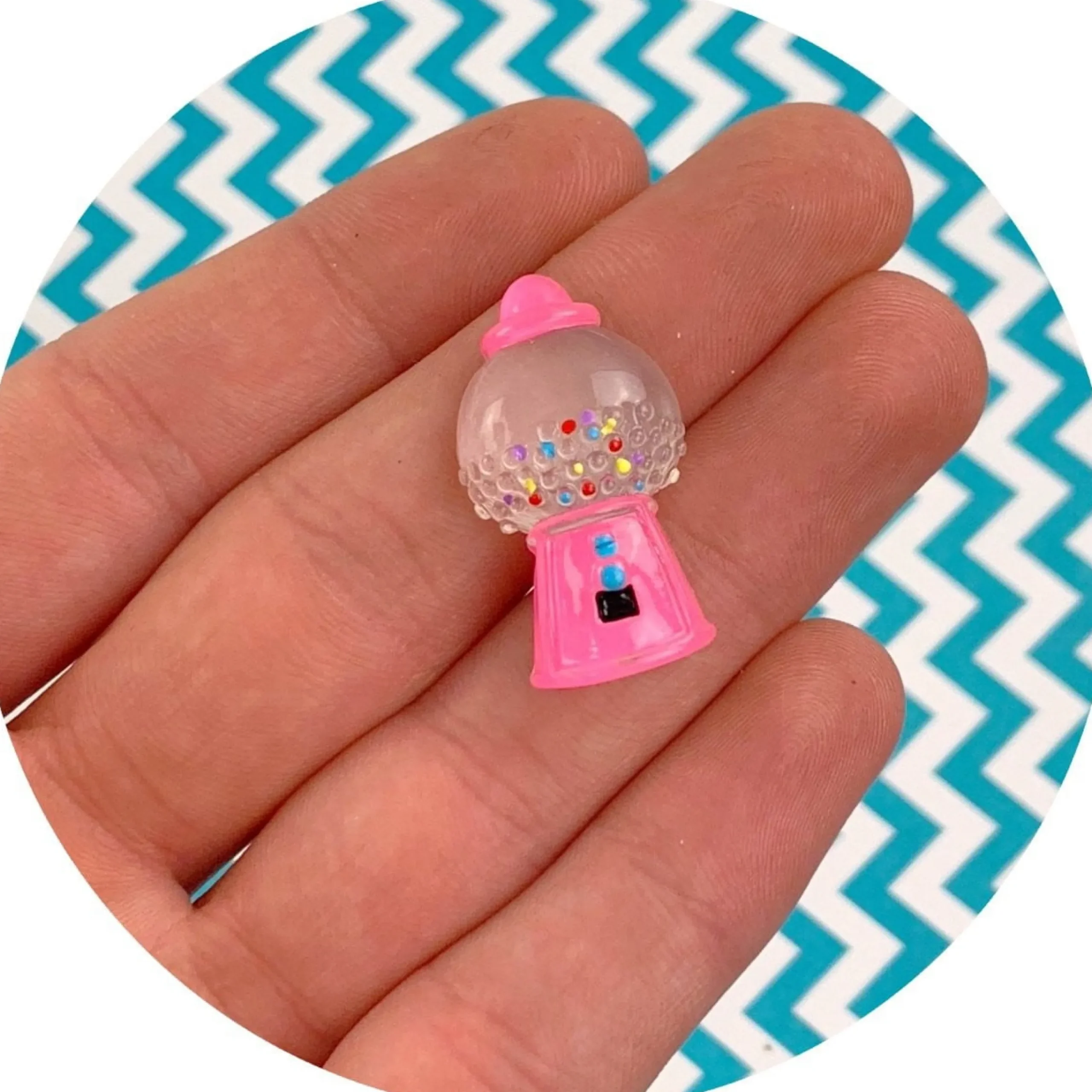 Bubblegum Machine Charm