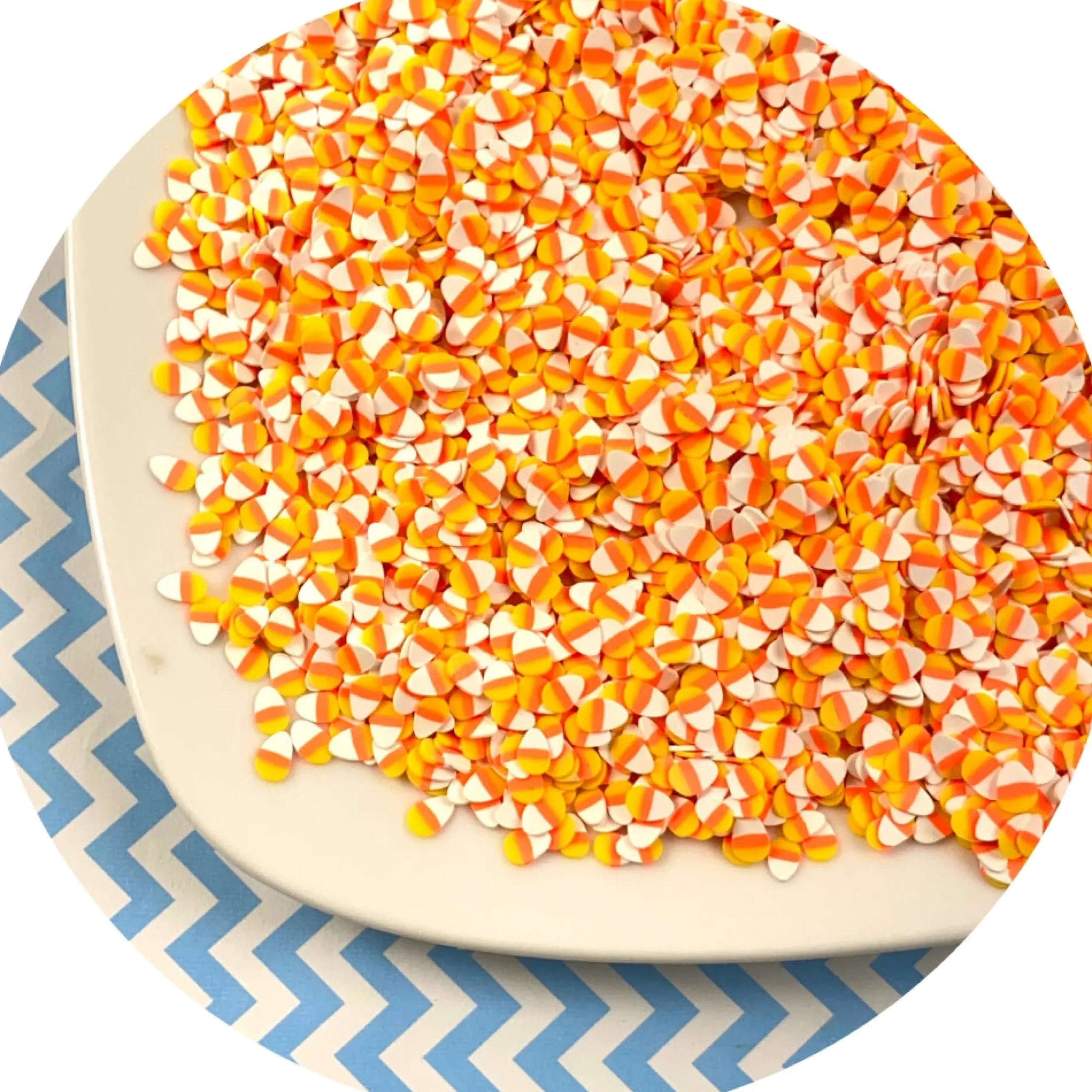 Candy Corn Fimo Slices