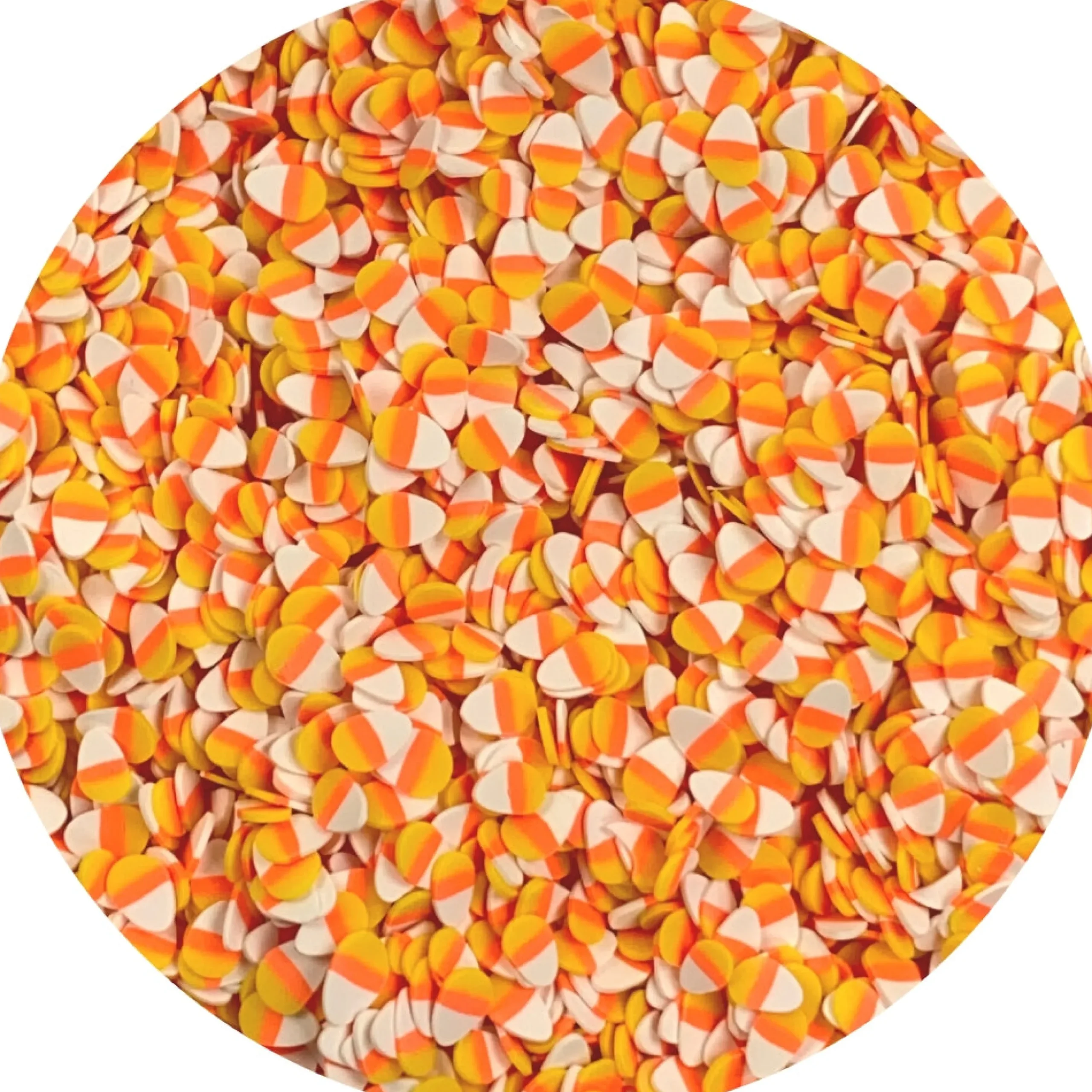Candy Corn Fimo Slices