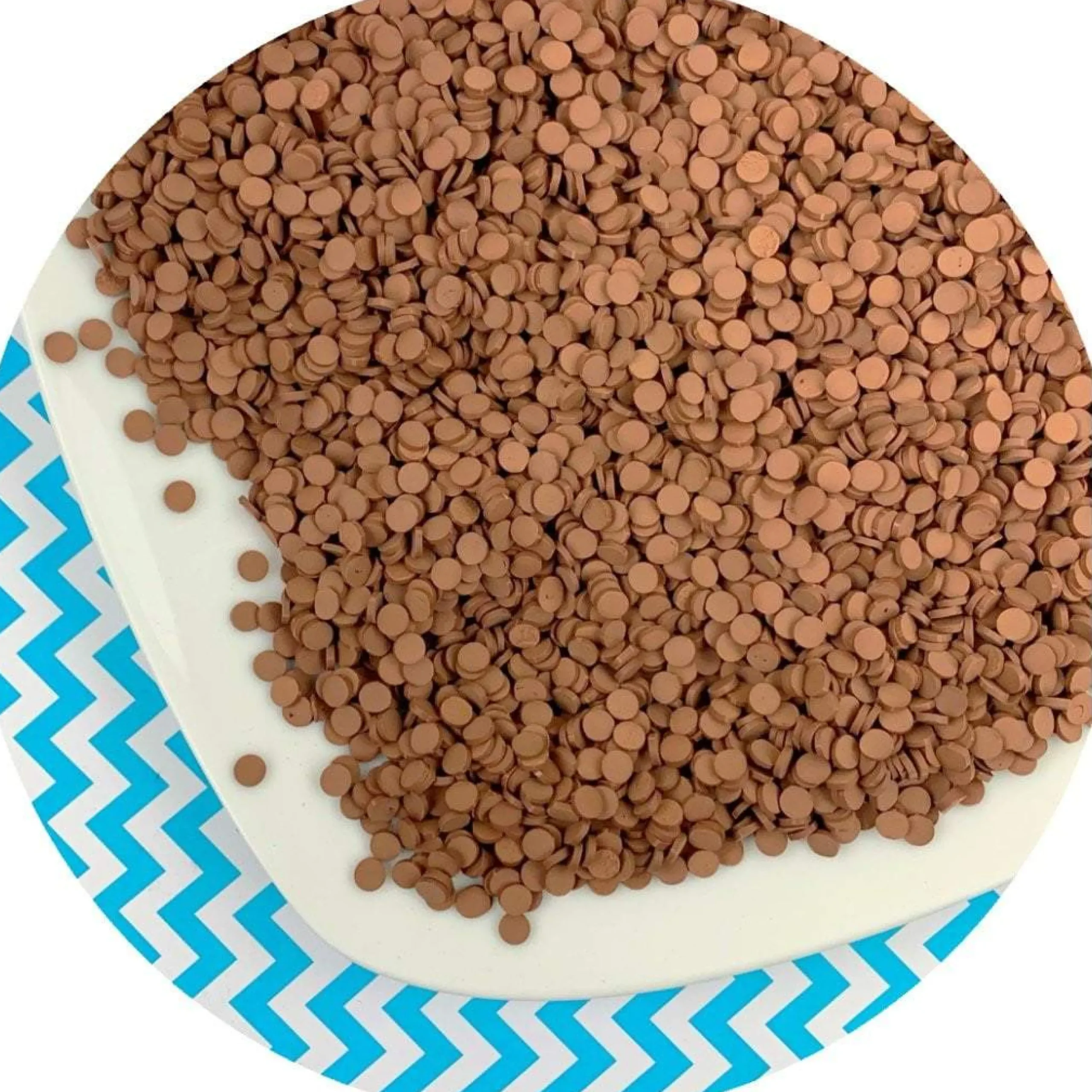 Chocolate Circle Sprinkles