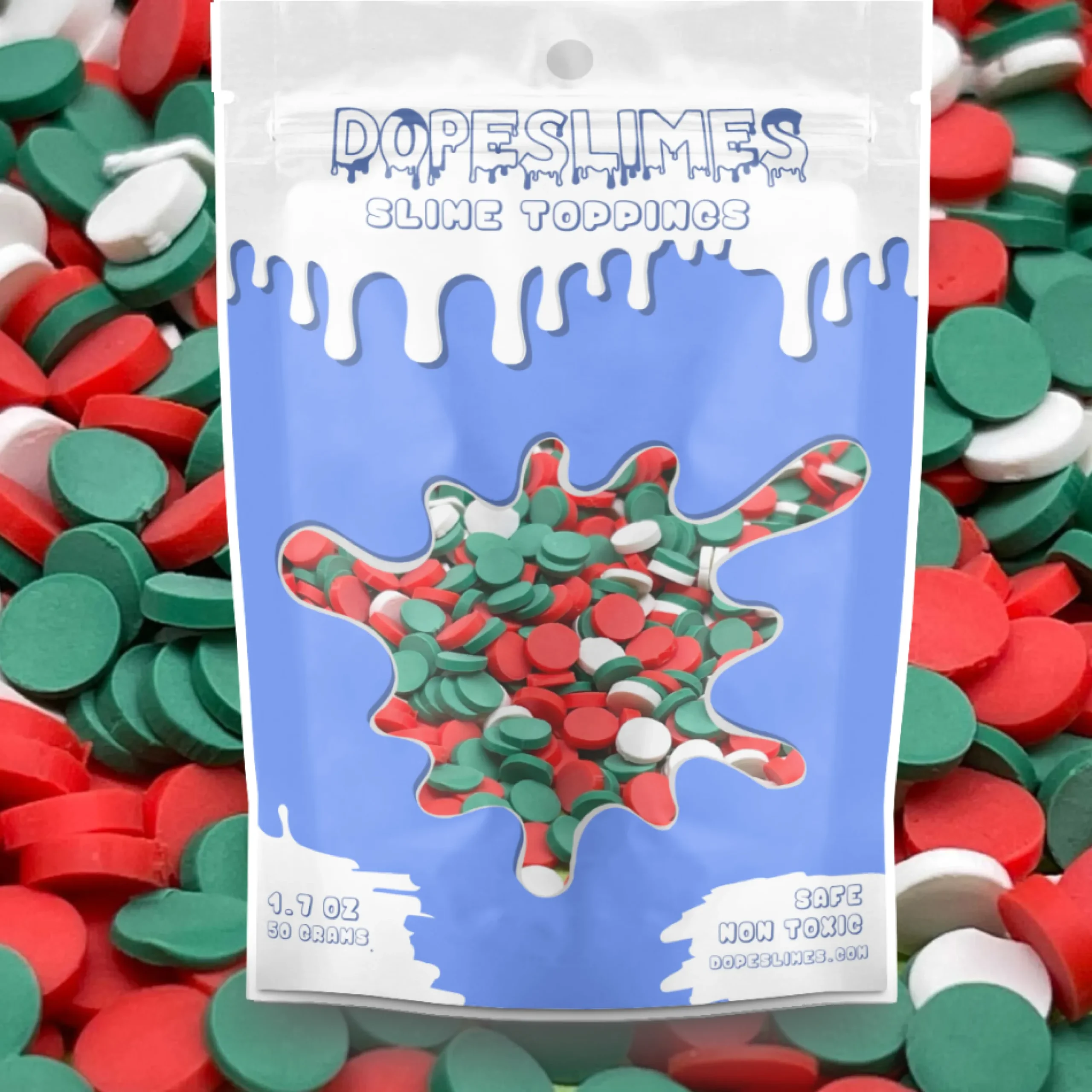 Christmas Circle Fimo Mix