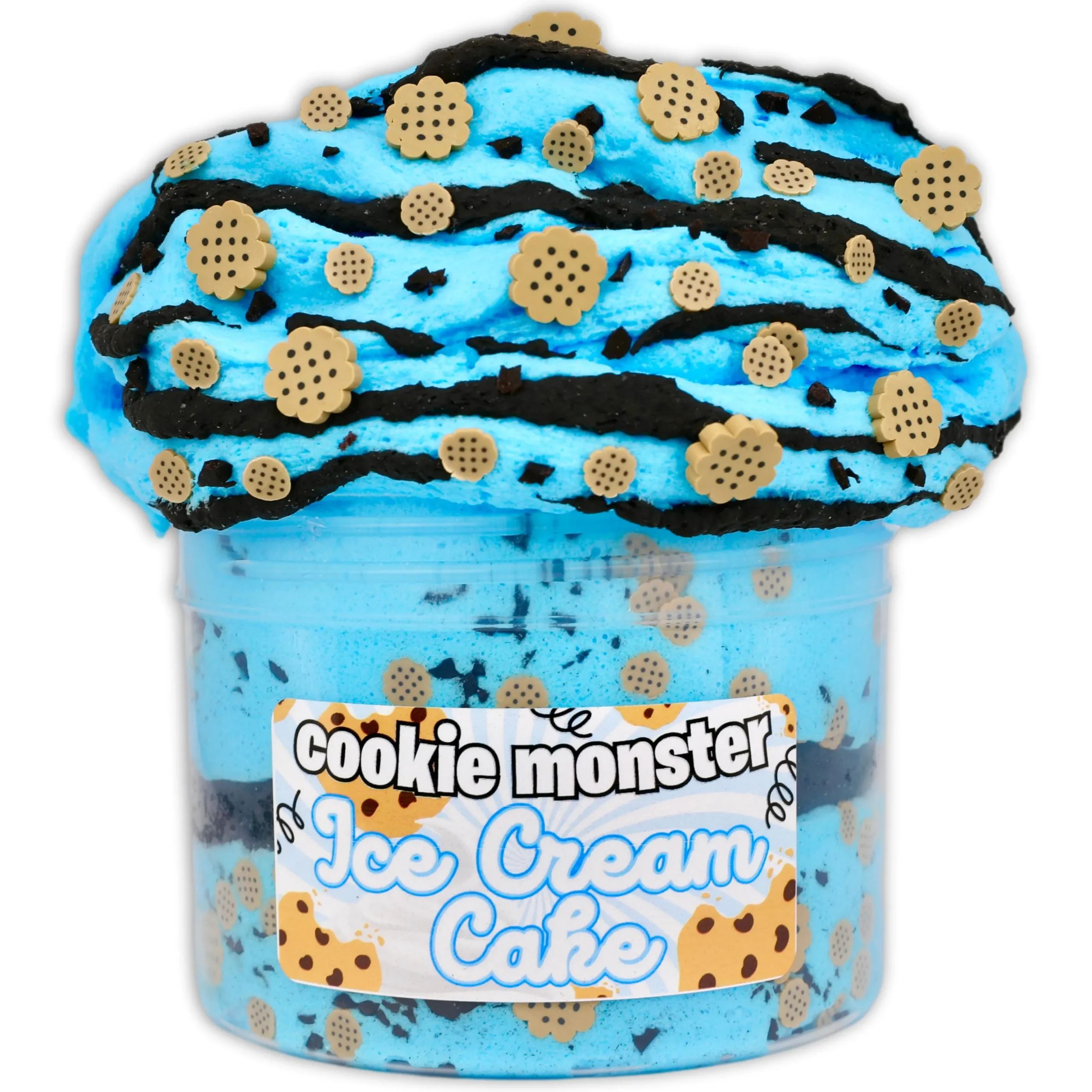 Cookie Monster Ice-Cream Cake