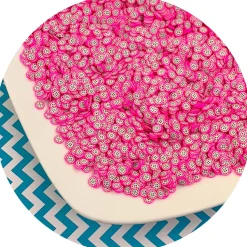 Dragon Fruit Fimo Slices