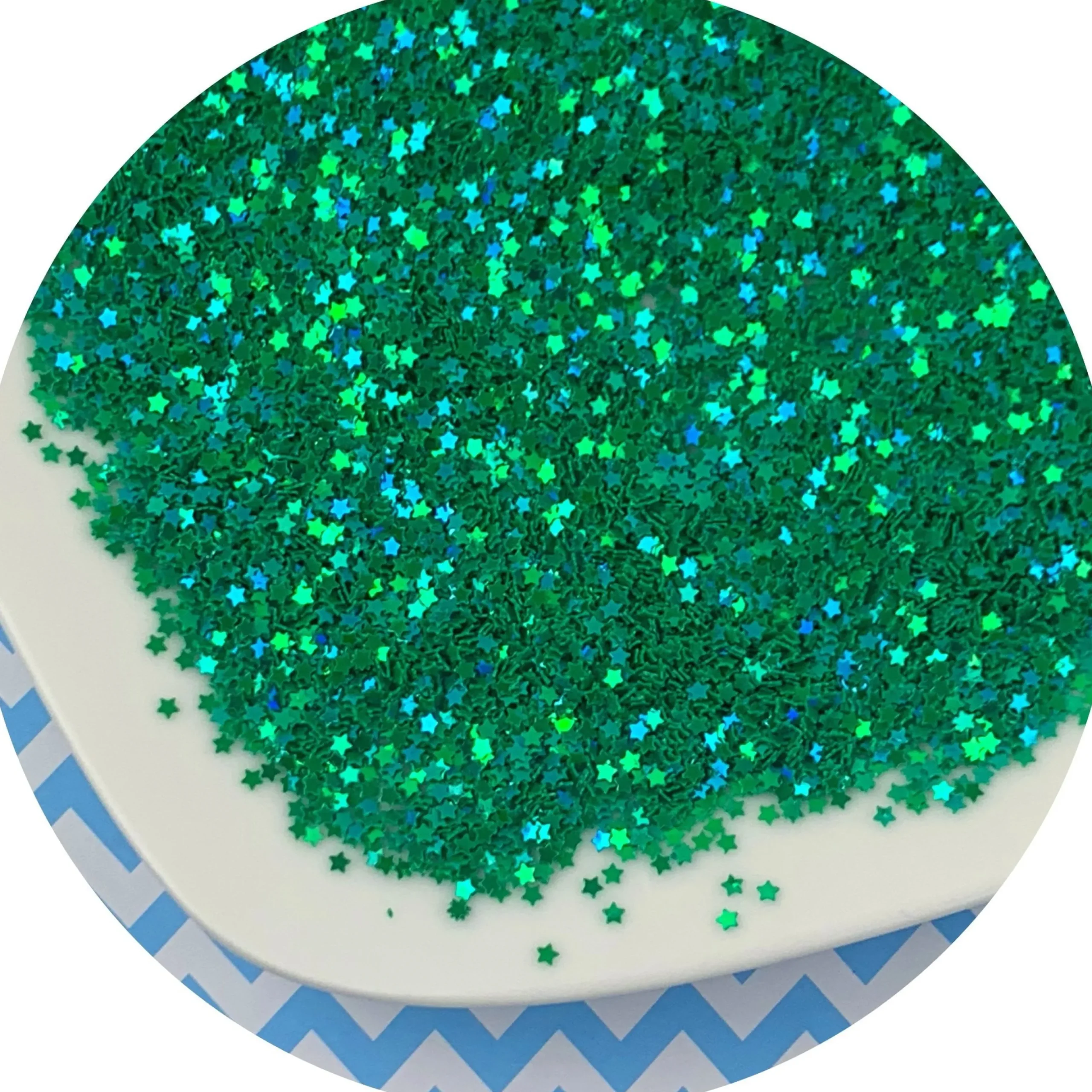 Green Holographic Stars
