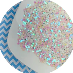 Holographic Snow Flakes - 3 colors!