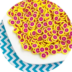 Jumbo Grapefruit Fimo Slices