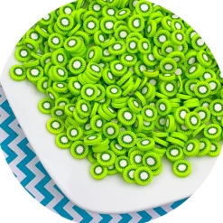 Jumbo Kiwi Fimo Slices