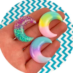 Jumbo Moon Charms