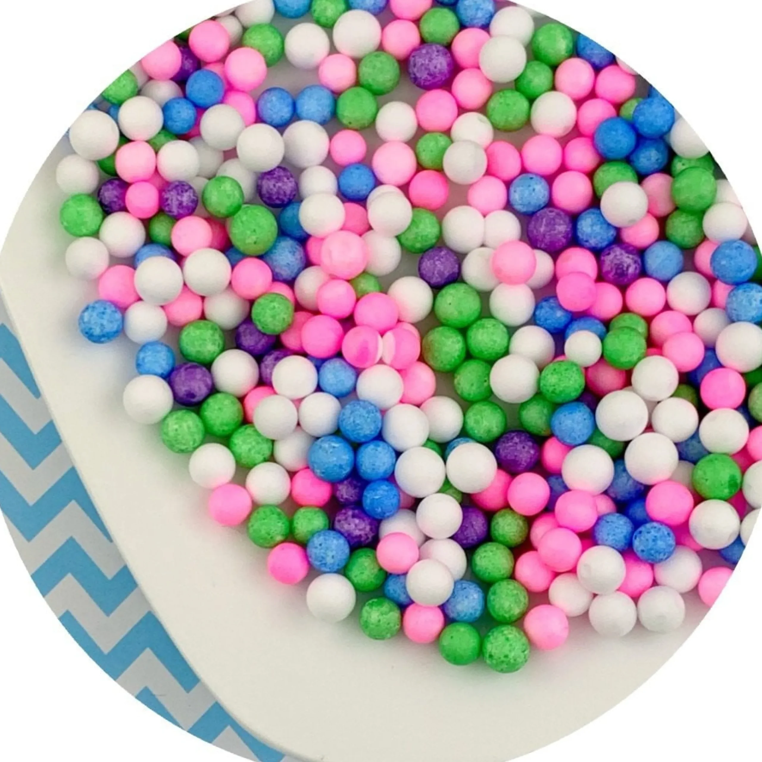 Large Bright Foam Beads