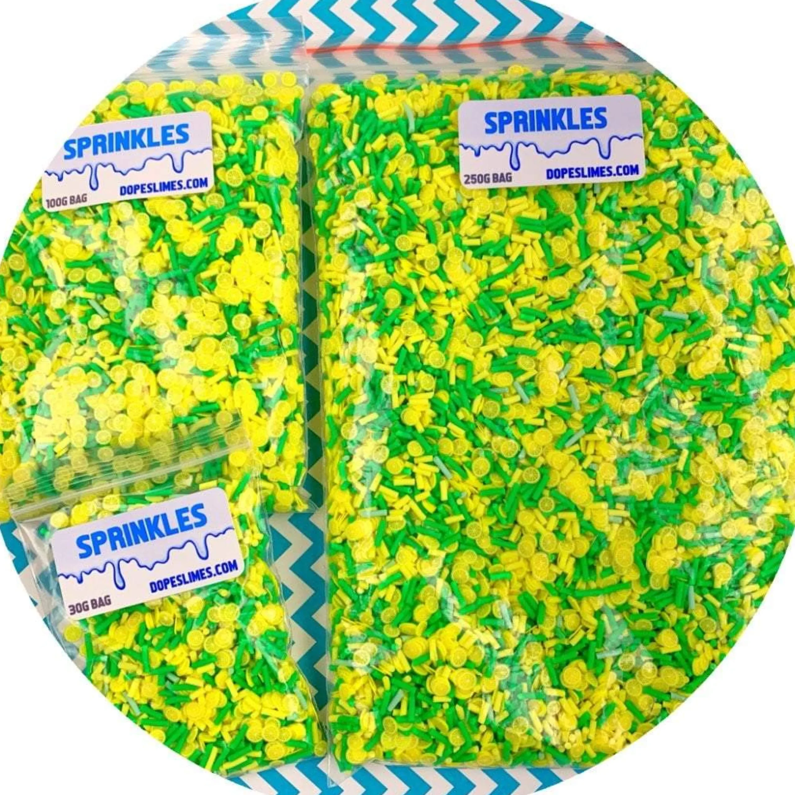 Lemon Lime Sprinkle Mix