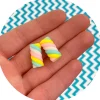 Marshmallow Twist Charm