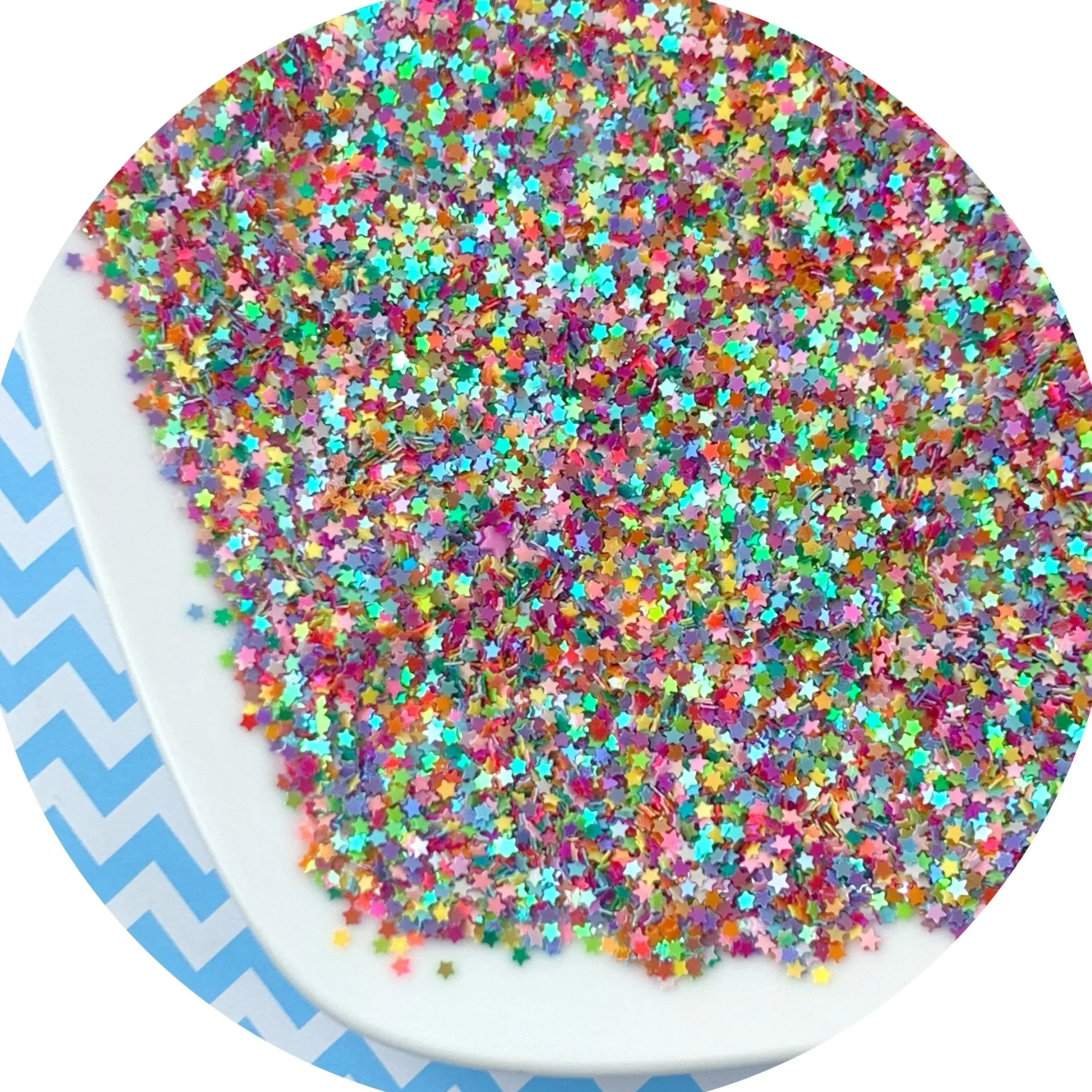 Multi Colored Solid Stars