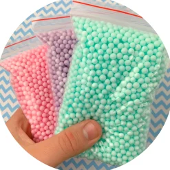 Multi-Pack Large Pastel Foam Beads