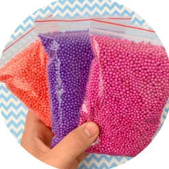 Multi-Pack Small Bright Foam Beads