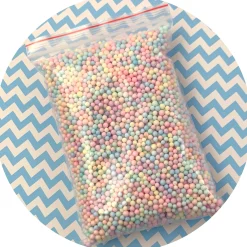 Multi-Pack Small Pastel Foam Beads