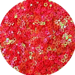 Neon Pink Stars