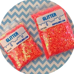 Neon Pink Stars