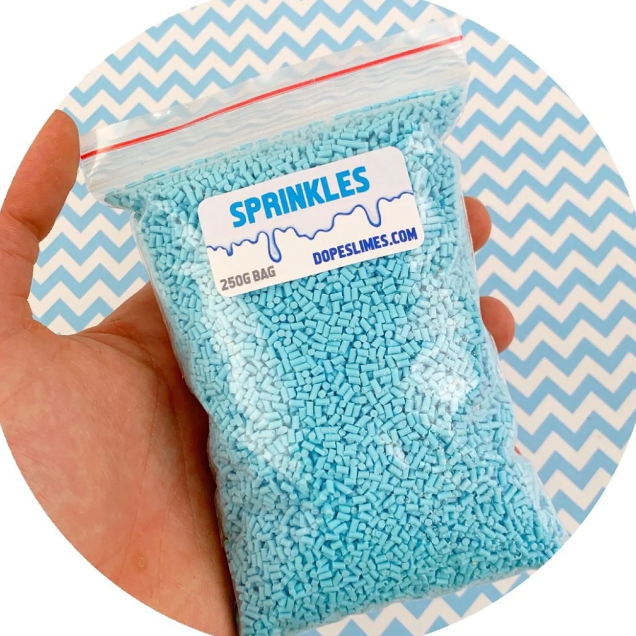 Pastel Blue Sprinkles