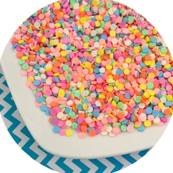 Pastel Circle Fimo Sprinkles