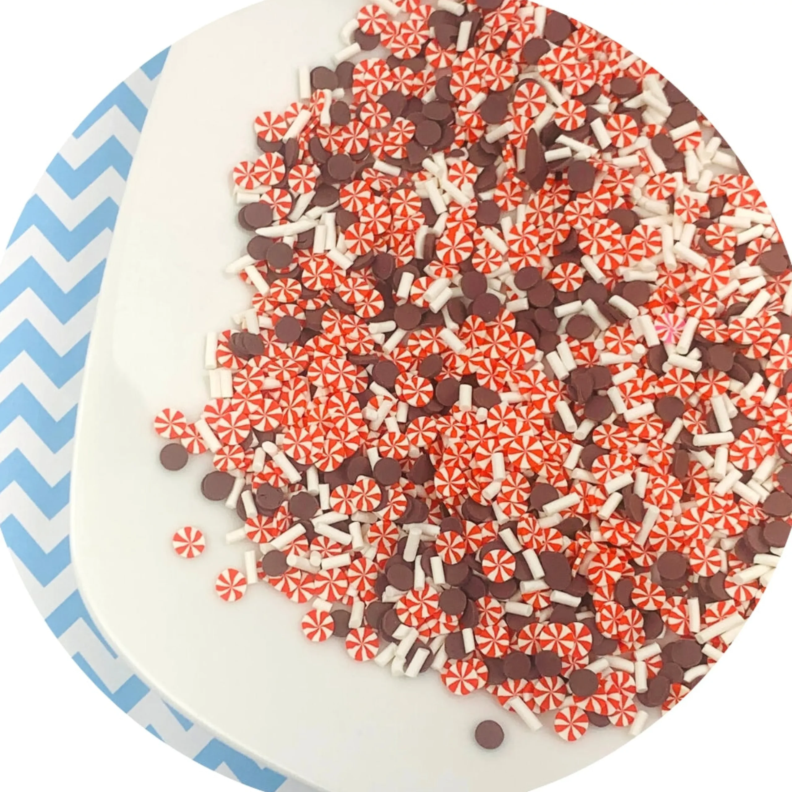 Peppermint Bark Sprinkle Mix