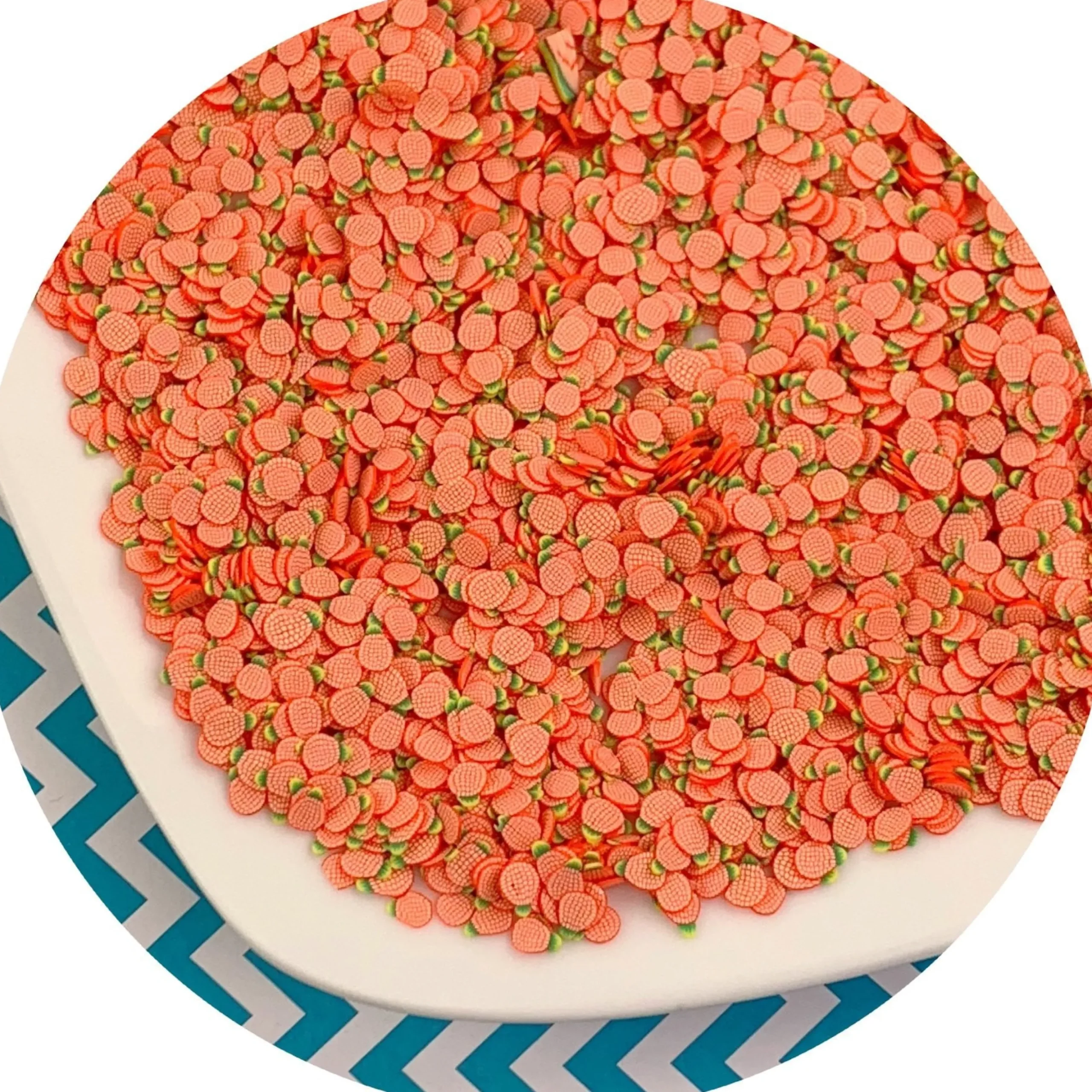 Pineapple Fimo Slices