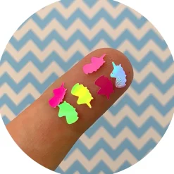 Pink Holographic Unicorns