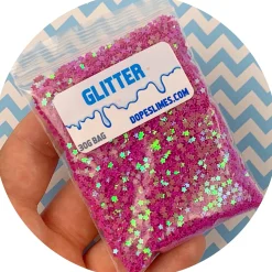 Purple Holographic Stars