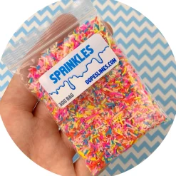 Rainbow Birthday Faux Sprinkles