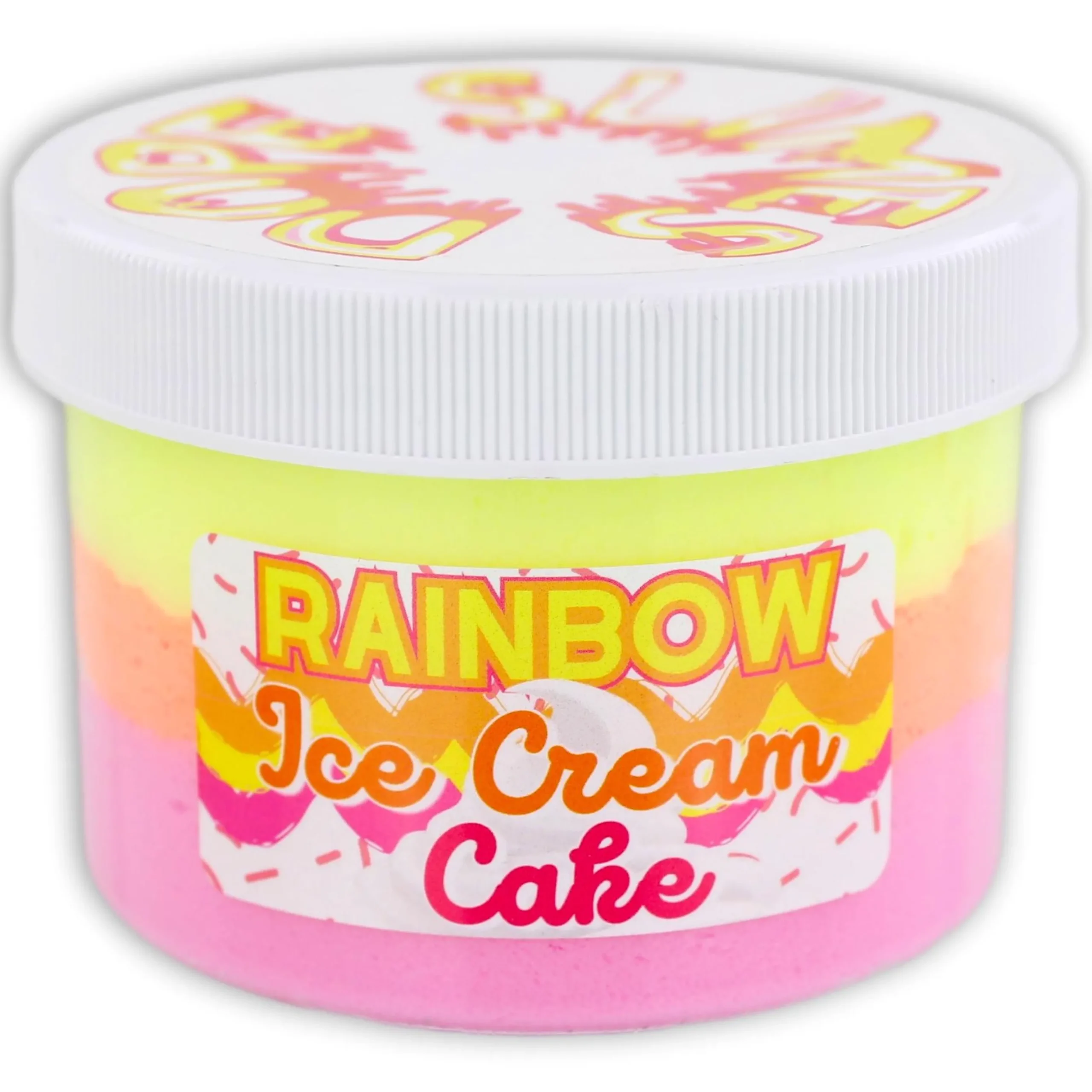 Rainbow Ice-Cream Cake
