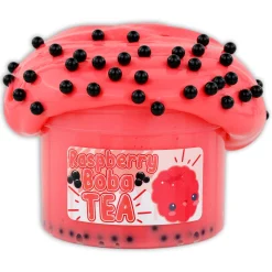 Raspberry Boba Tea