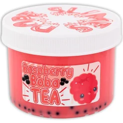 Raspberry Boba Tea