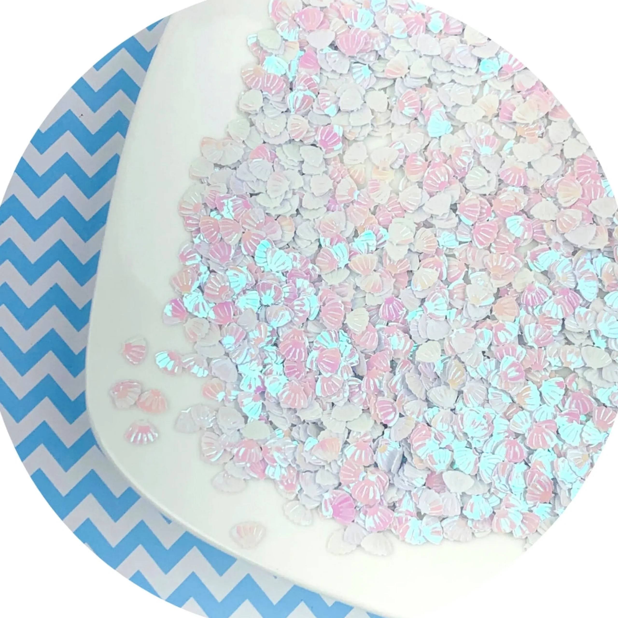 Sea Shell Glitter - 4 Colors!