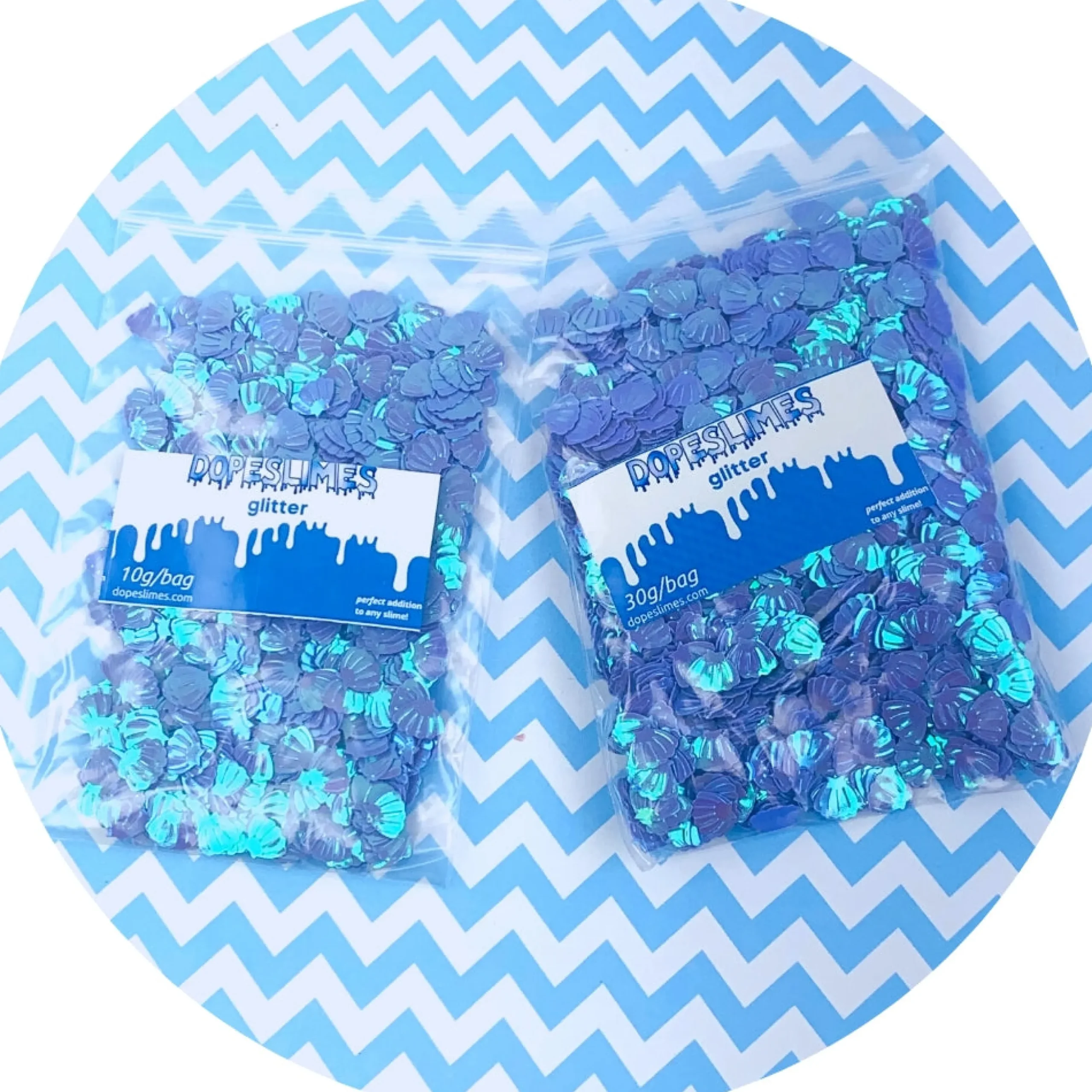 Sea Shell Glitter - 4 Colors!