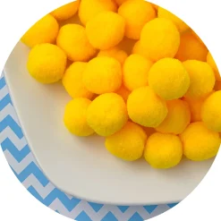 Single Colored Pom Poms