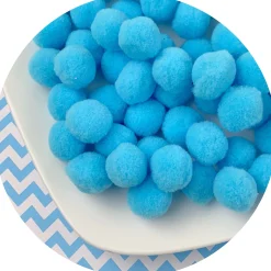 Single Colored Pom Poms