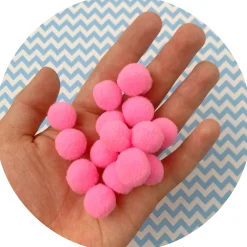 Single Colored Pom Poms