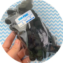 Single Colored Pom Poms
