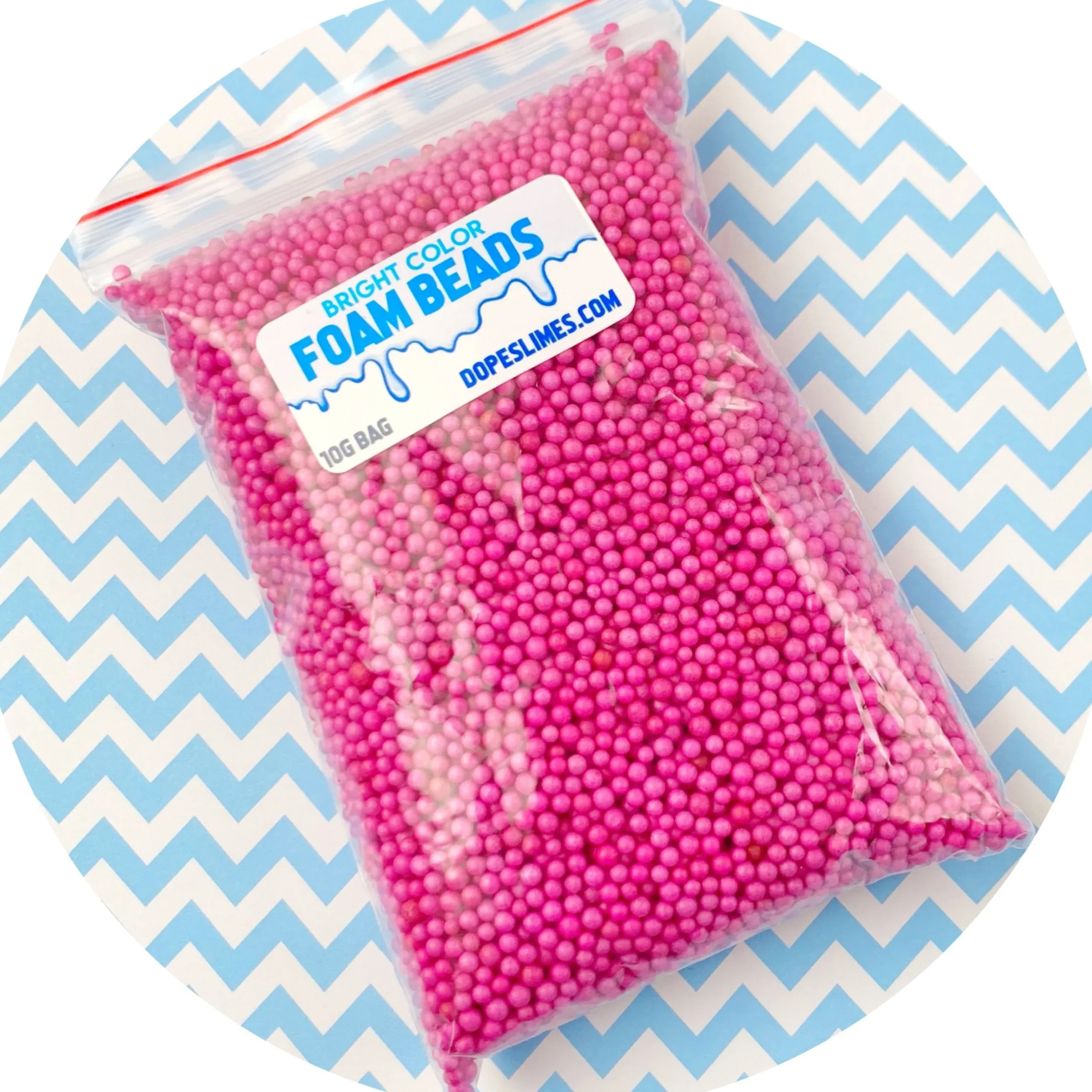 Small Bright Foam Beads