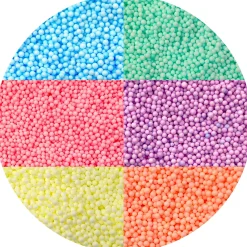 Small Pastel Foam Beads