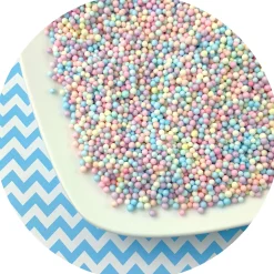 Small Pastel Foam Beads