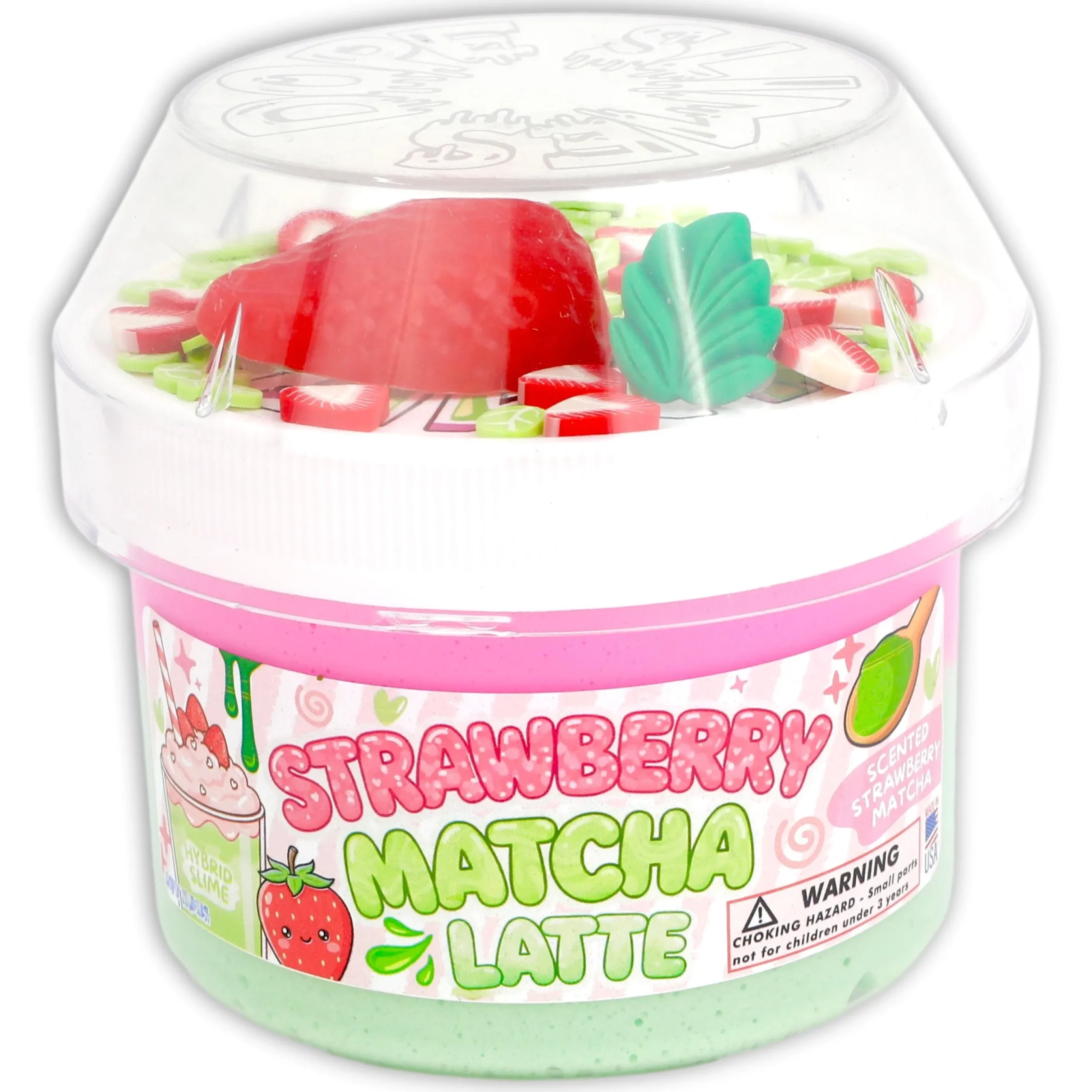 Strawberry Matcha Latte
