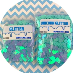 Turquoise Holographic Unicorns