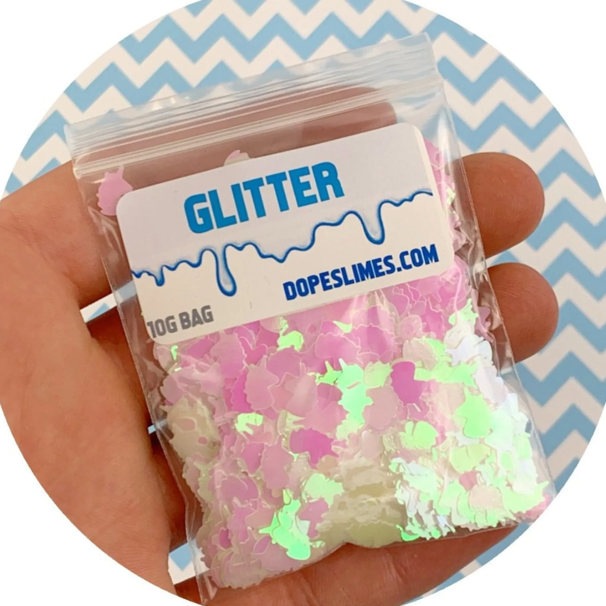 White Holographic Unicorns