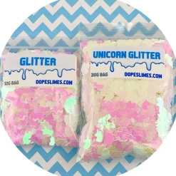 White Holographic Unicorns