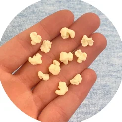 White Mini Popcorns