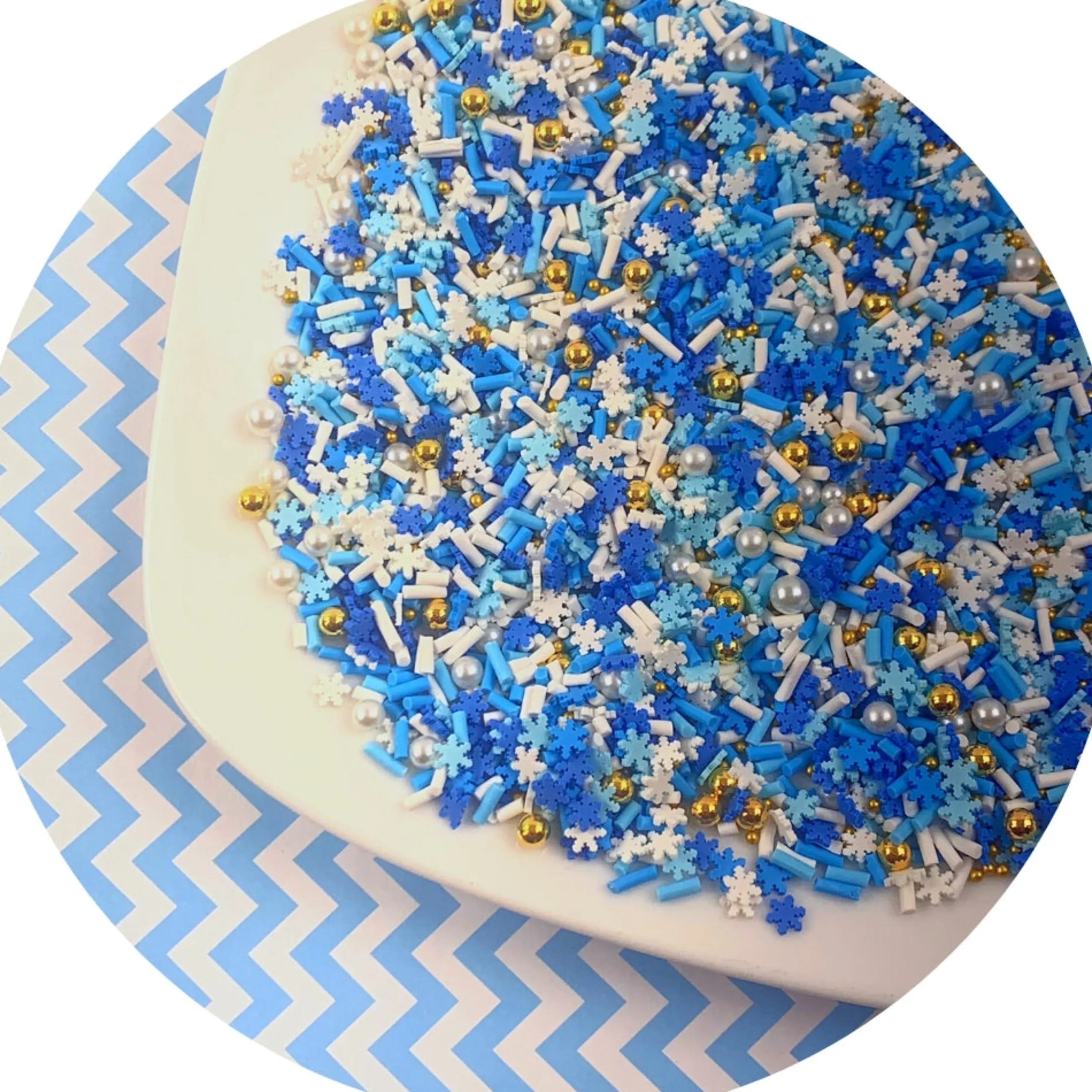 Winter Frost Sprinkle Mix